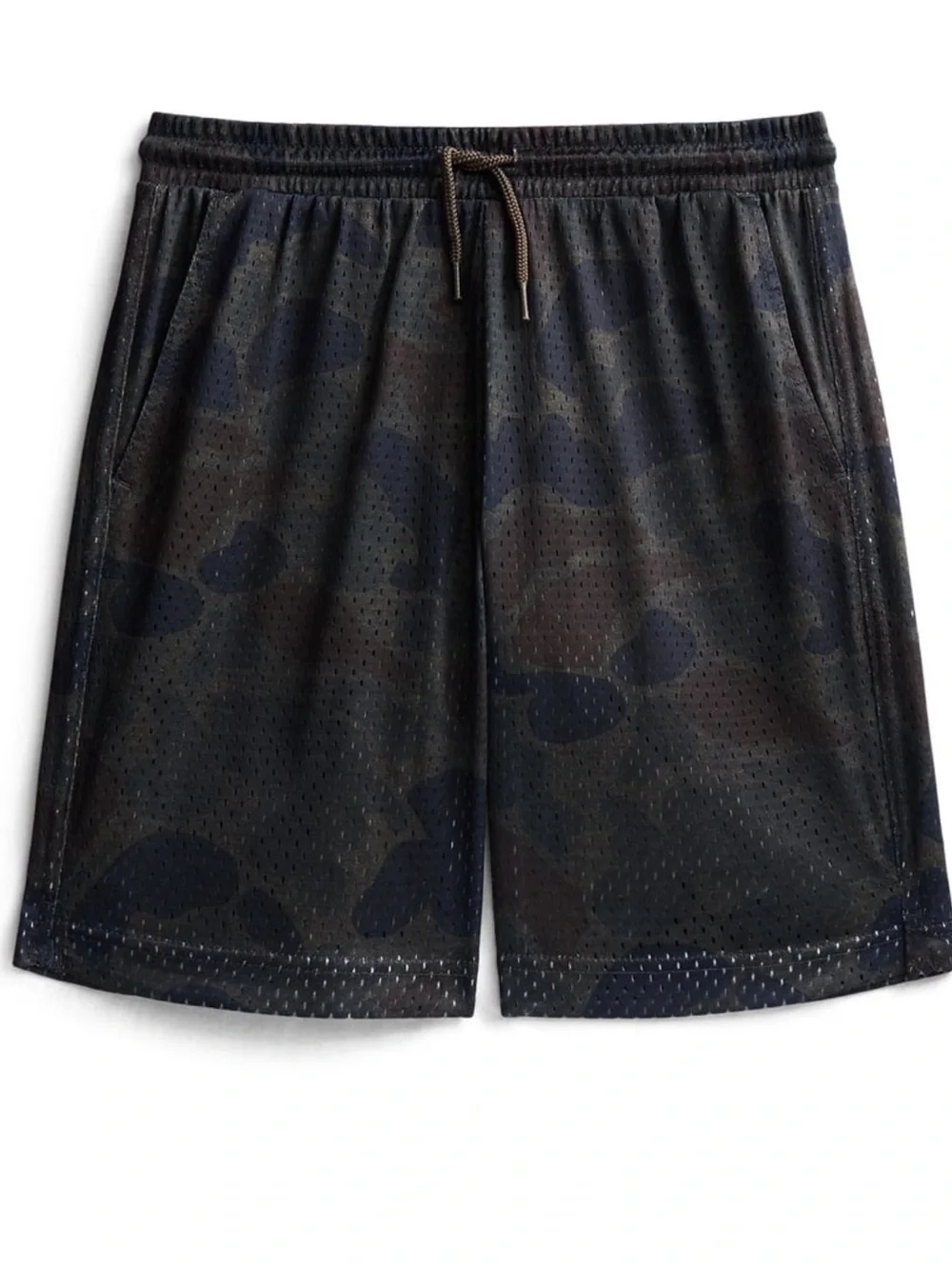 Boys Camouflage Athletic Mesh Shorts